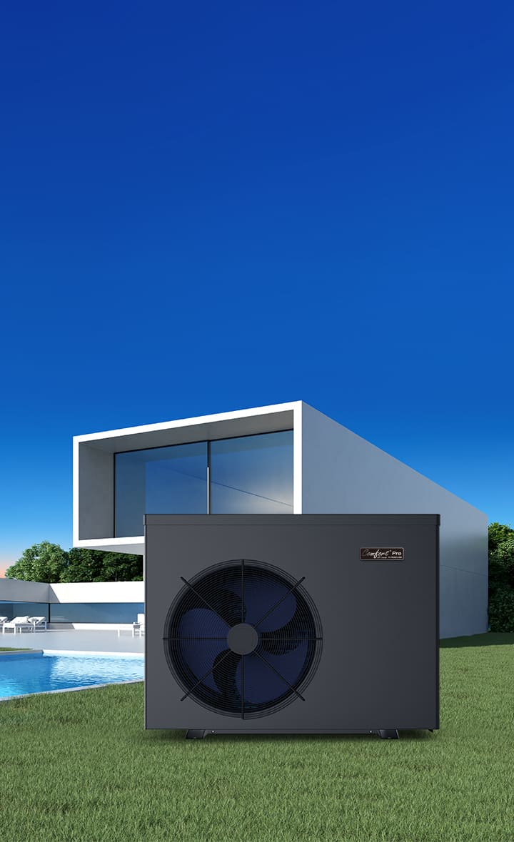 mini heat pump pool