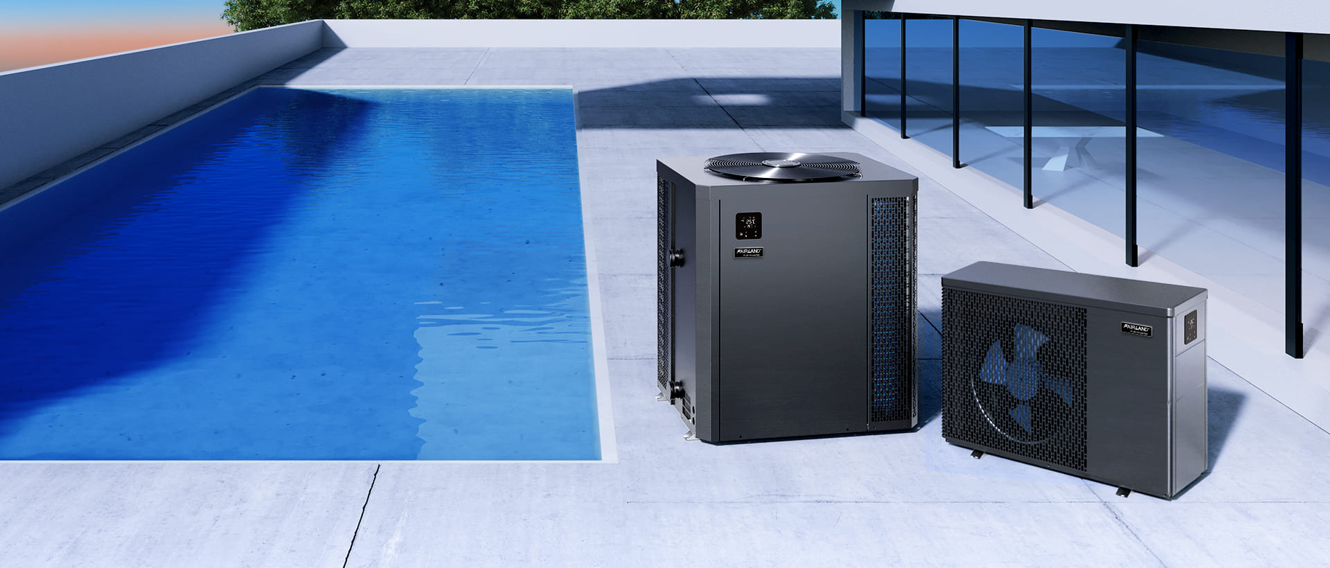 swimming pool air source heat pump